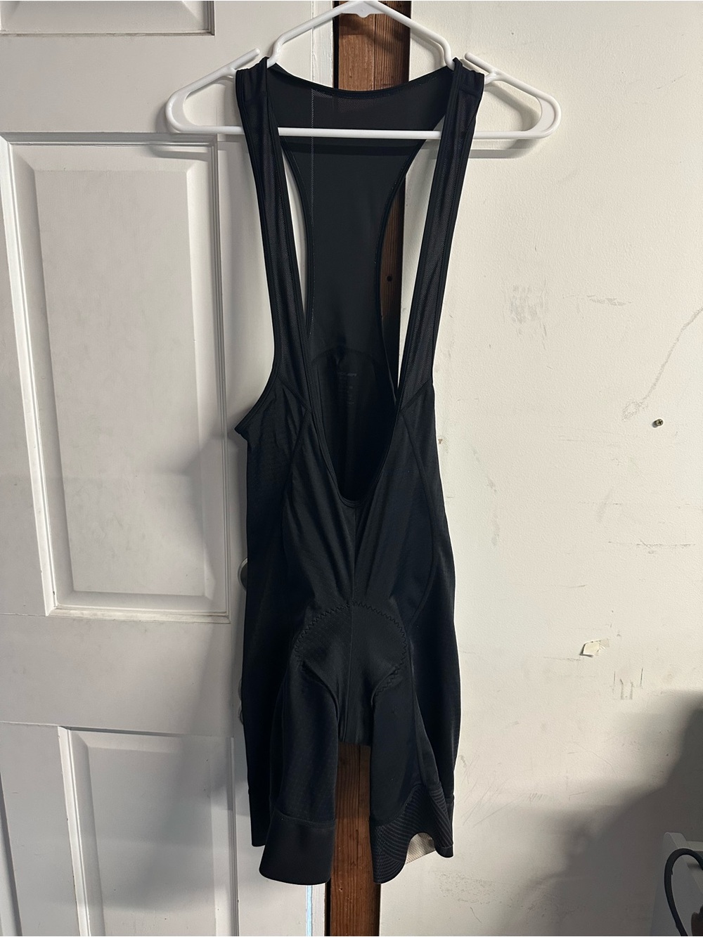 Voler Men’s Large Cycling Bib Shorts Black Padded Road Bike Bibs USA Made